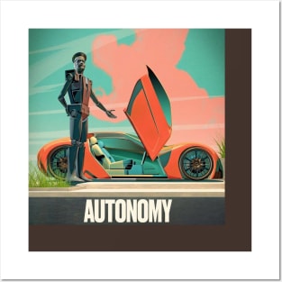 Autonomy Tee Posters and Art